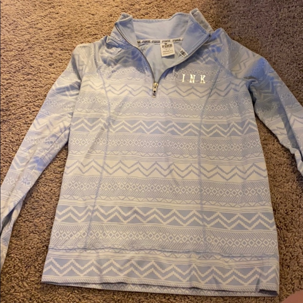 Pink 1/4 zip